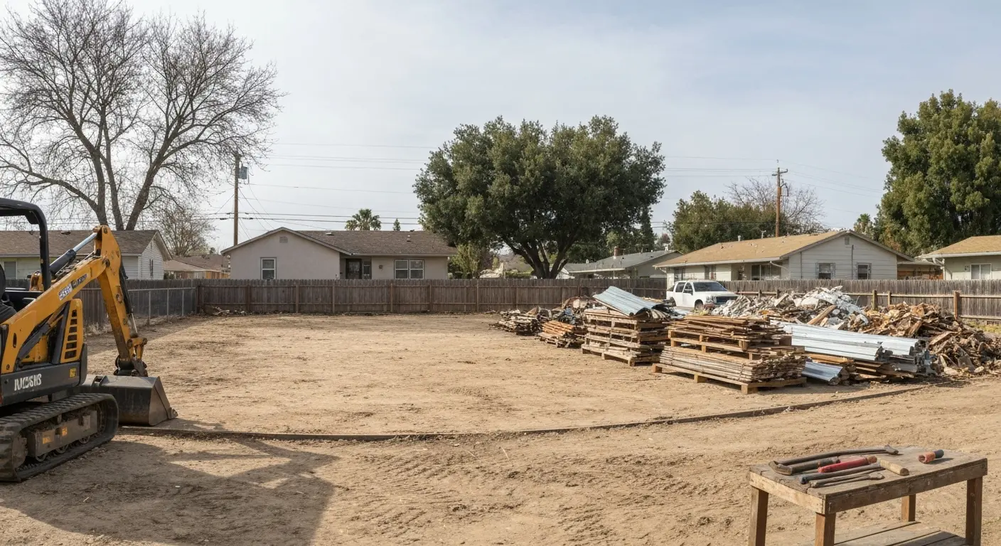 Light demolition and structure removal