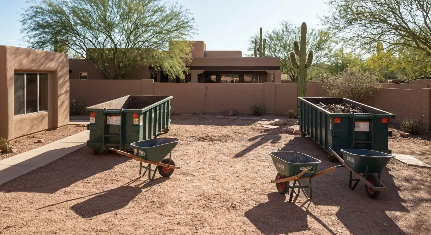 Construction debris removal