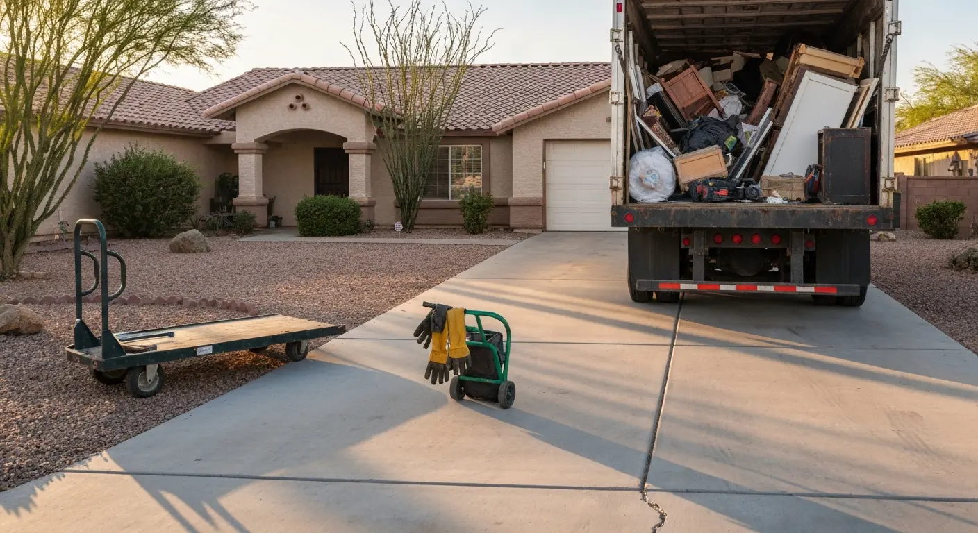 Residential junk removal