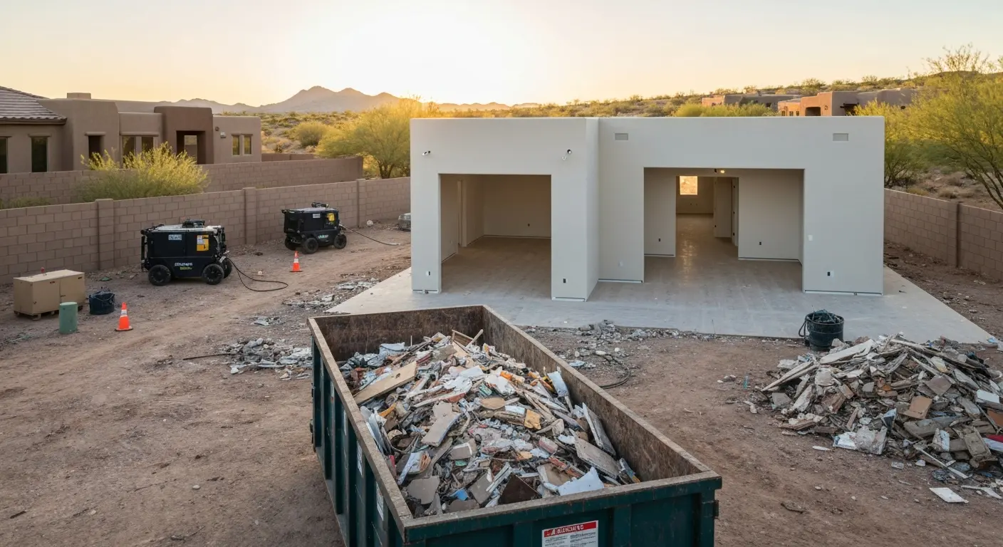 Construction debris removal Cave Creek