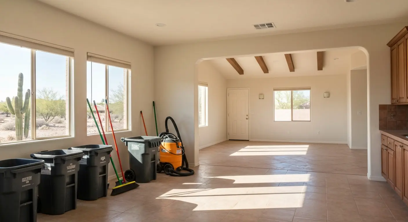 Rental property cleanout