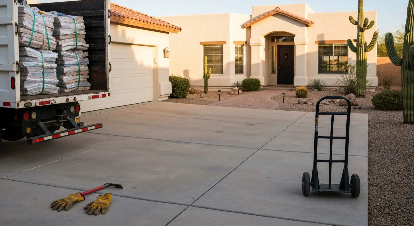 Residential junk removal service