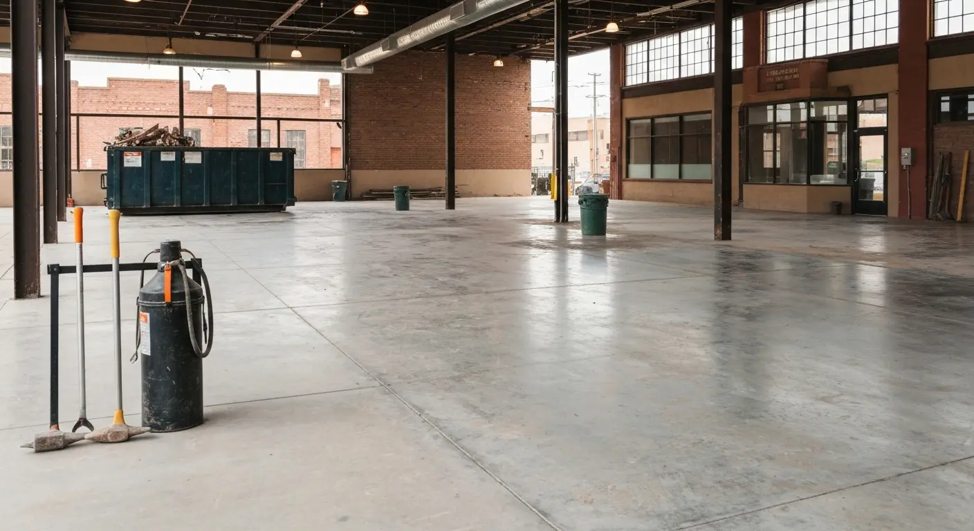 Commercial demolition debris removal