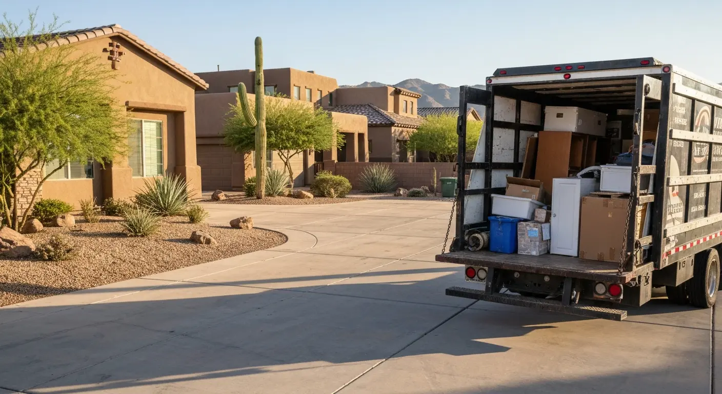 Residential junk removal in Anthem AZ