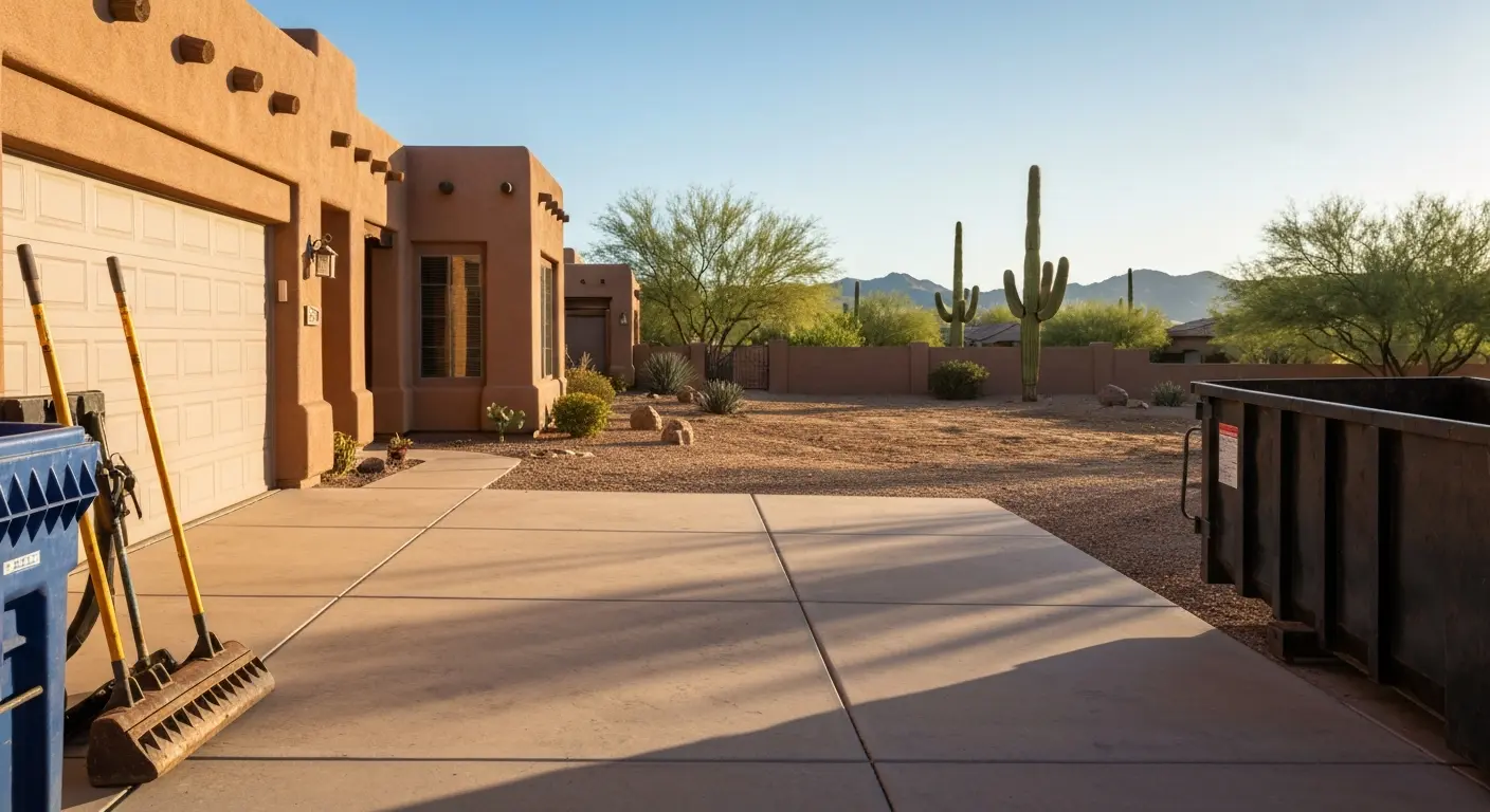 Construction waste removal in Scottsdale