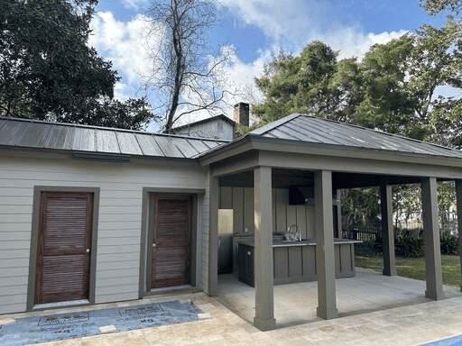 Industrial metal building in Mobile county