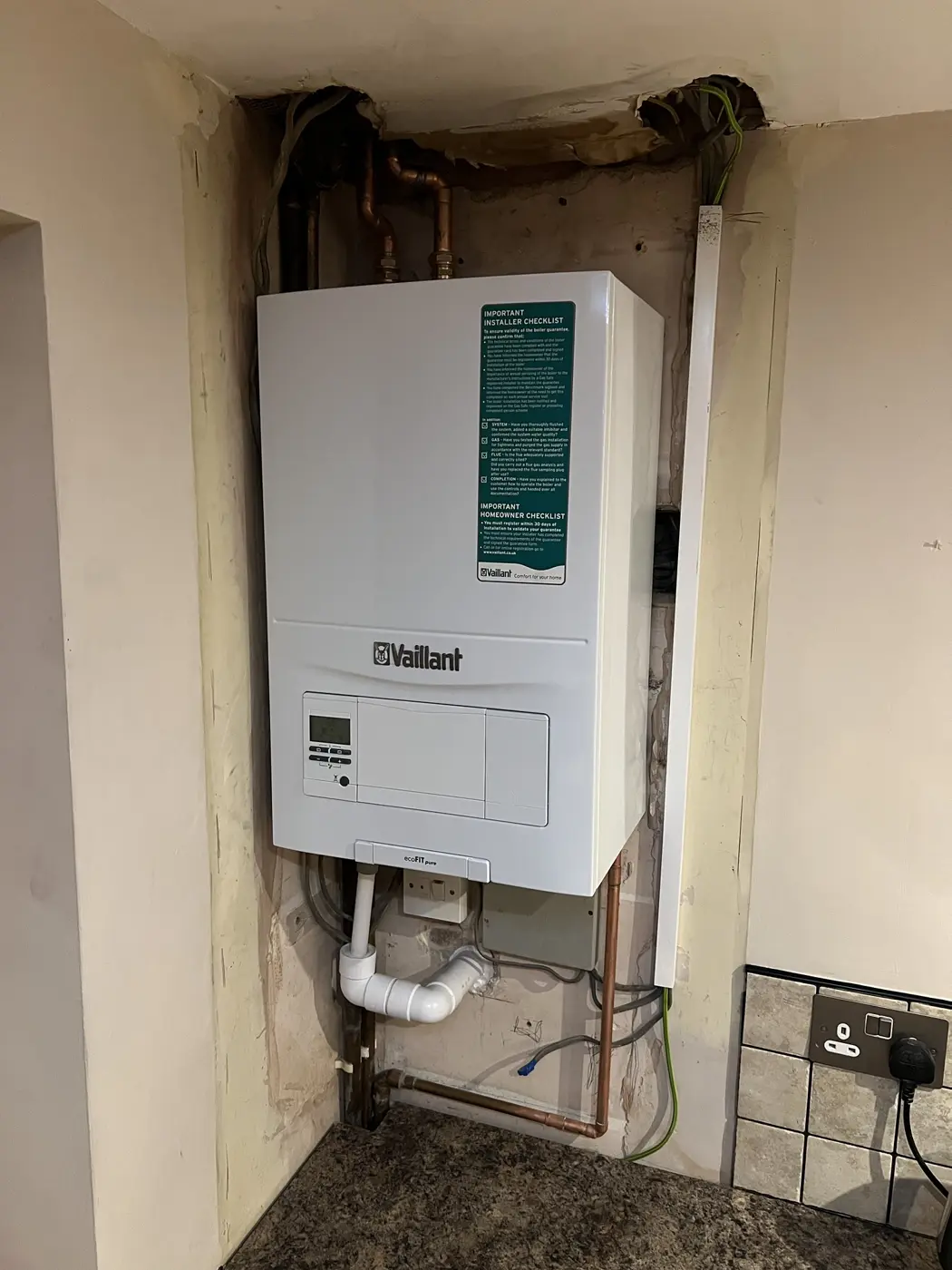 Past heating work by our team in Oxford