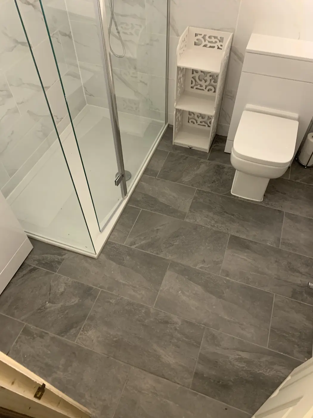 Finished shower room in Oxford, fitted by our team