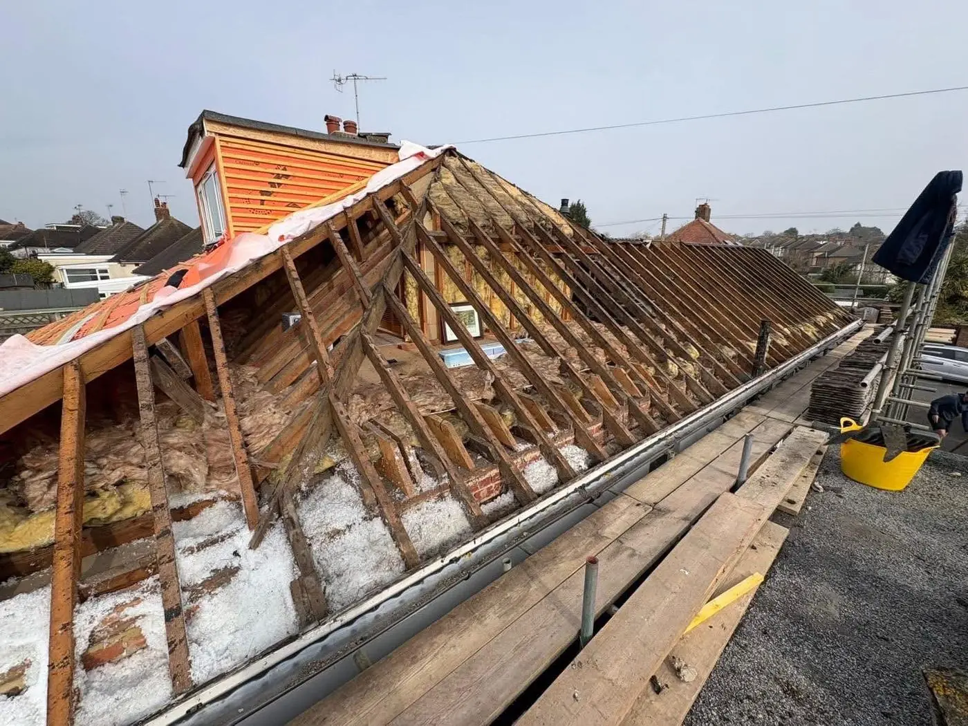Strip-back to the timbers, Prime Roofing & Guttering, Oxfordshire