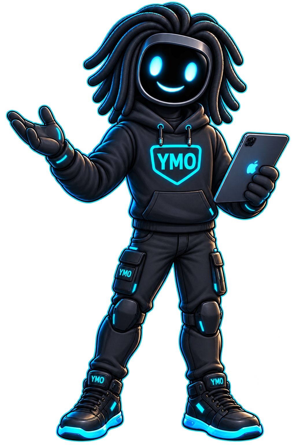 Mac AI full body presenter