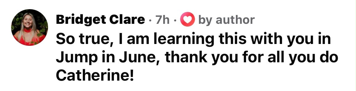 Client testimonial
