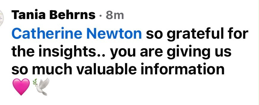 Client testimonial
