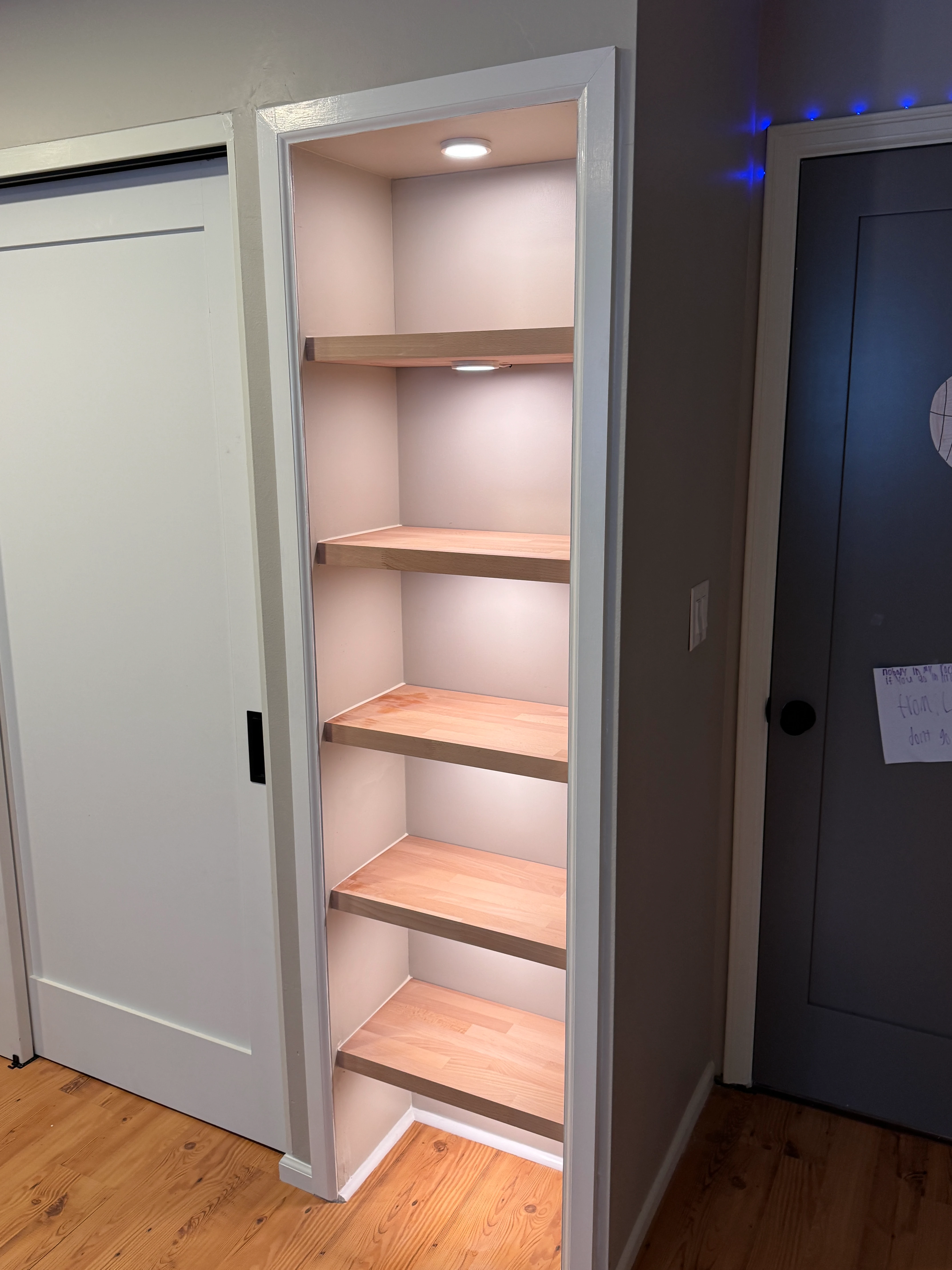 Closet shelving upgrade Seattle