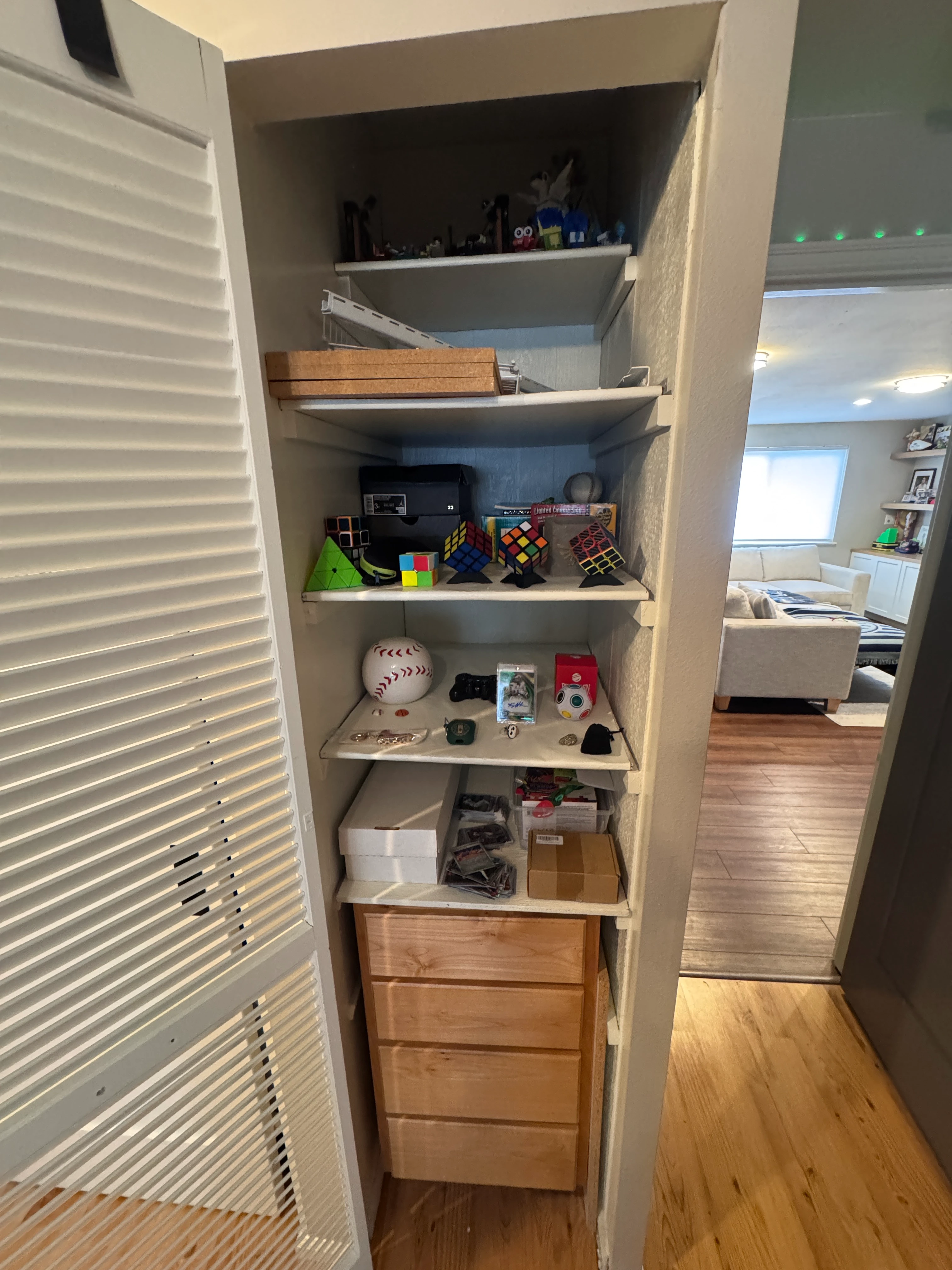 Closet shelving upgrade Seattle