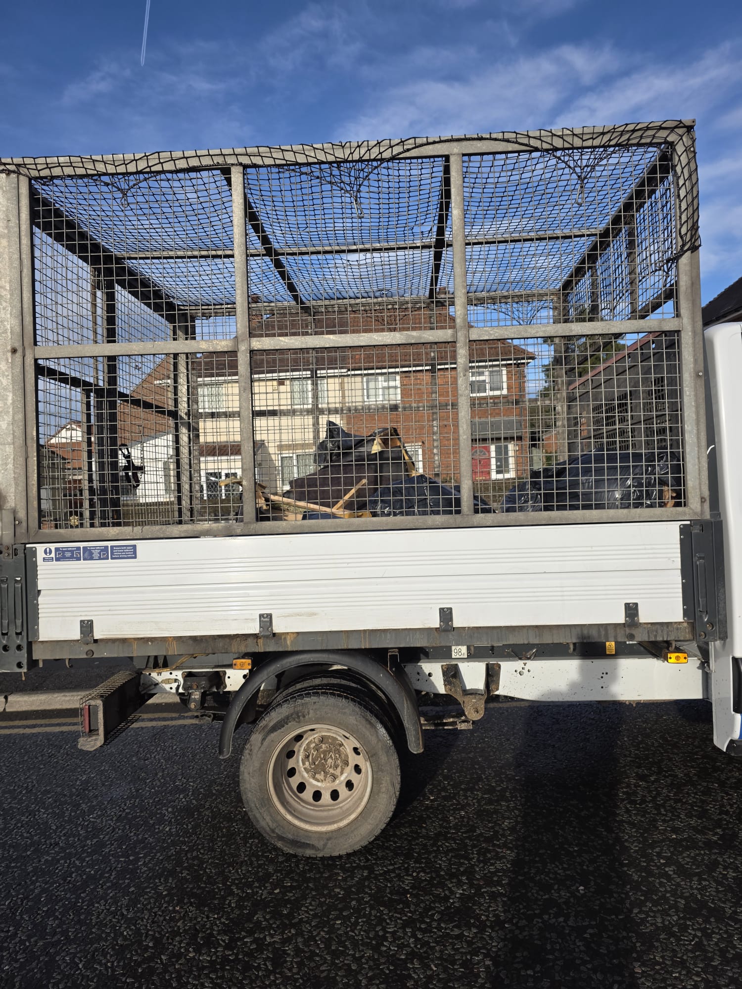 Garden clearance removing overgrown vegetation by BD Property Services