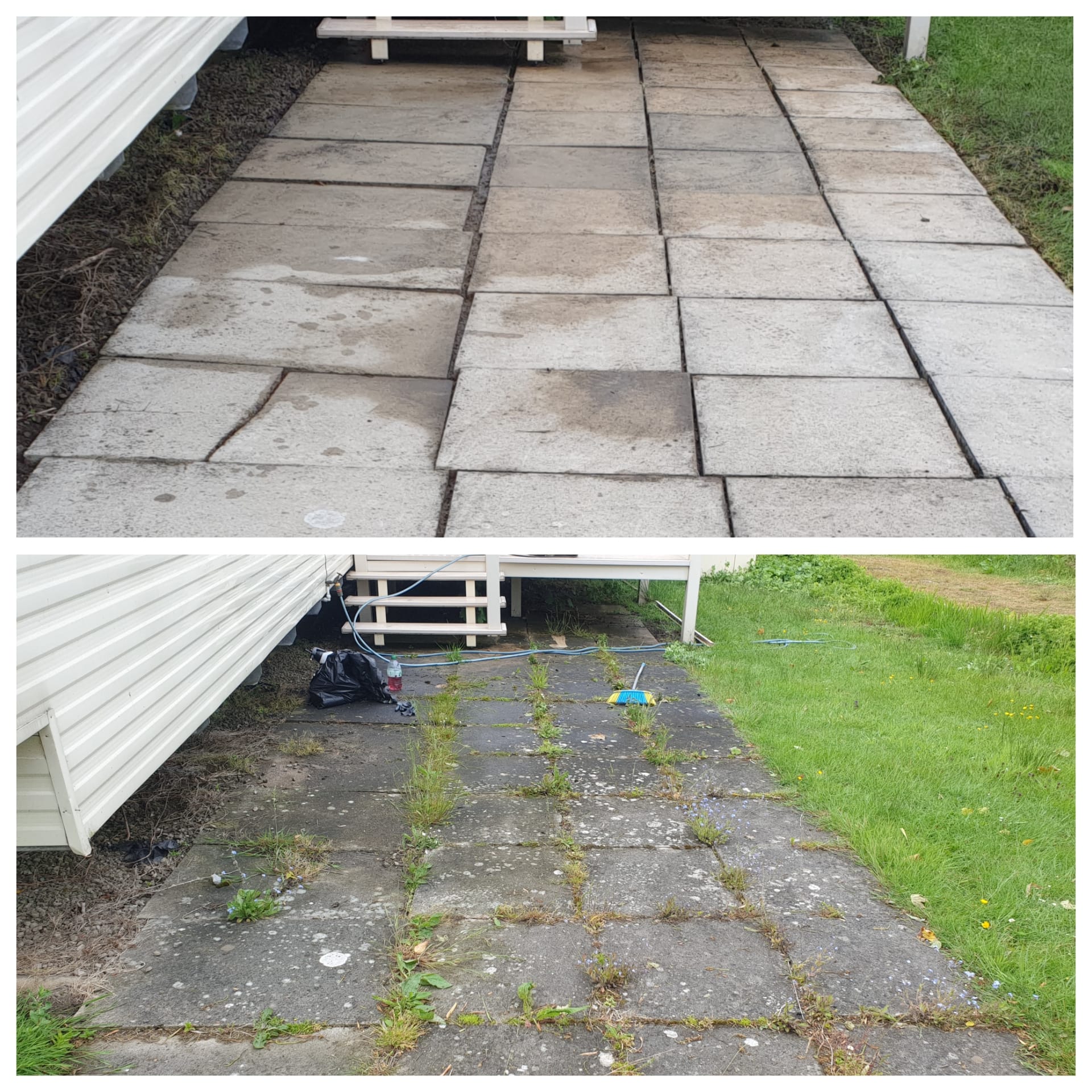 Pressure washing equipment used by BD Property Services