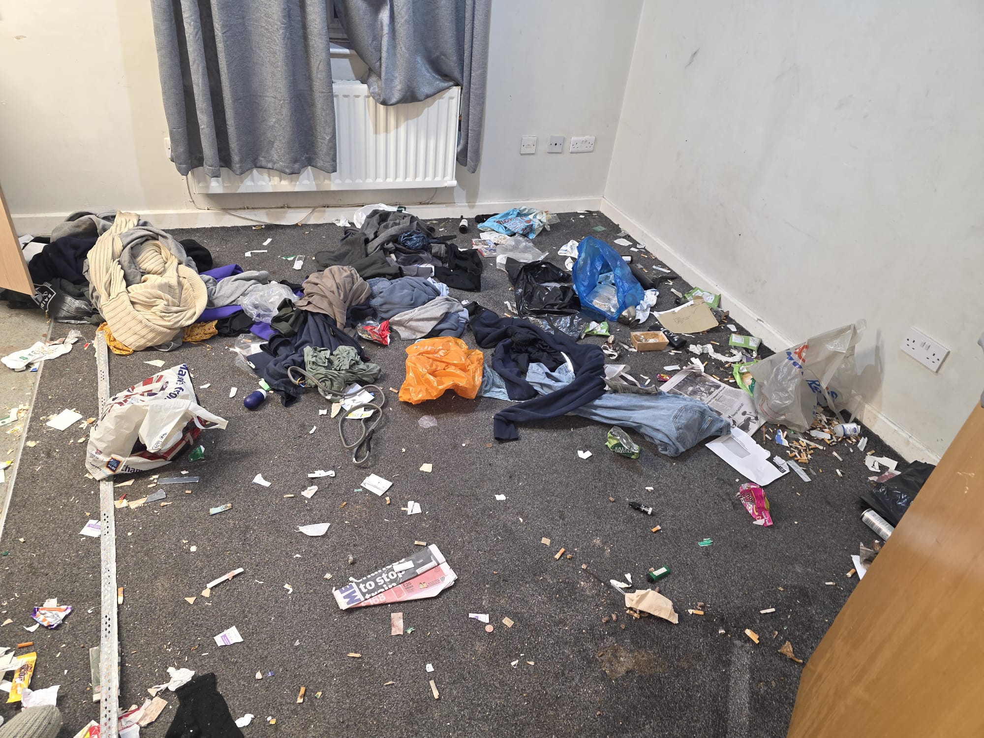 Garden waste removed during maintenance by BD Property Services