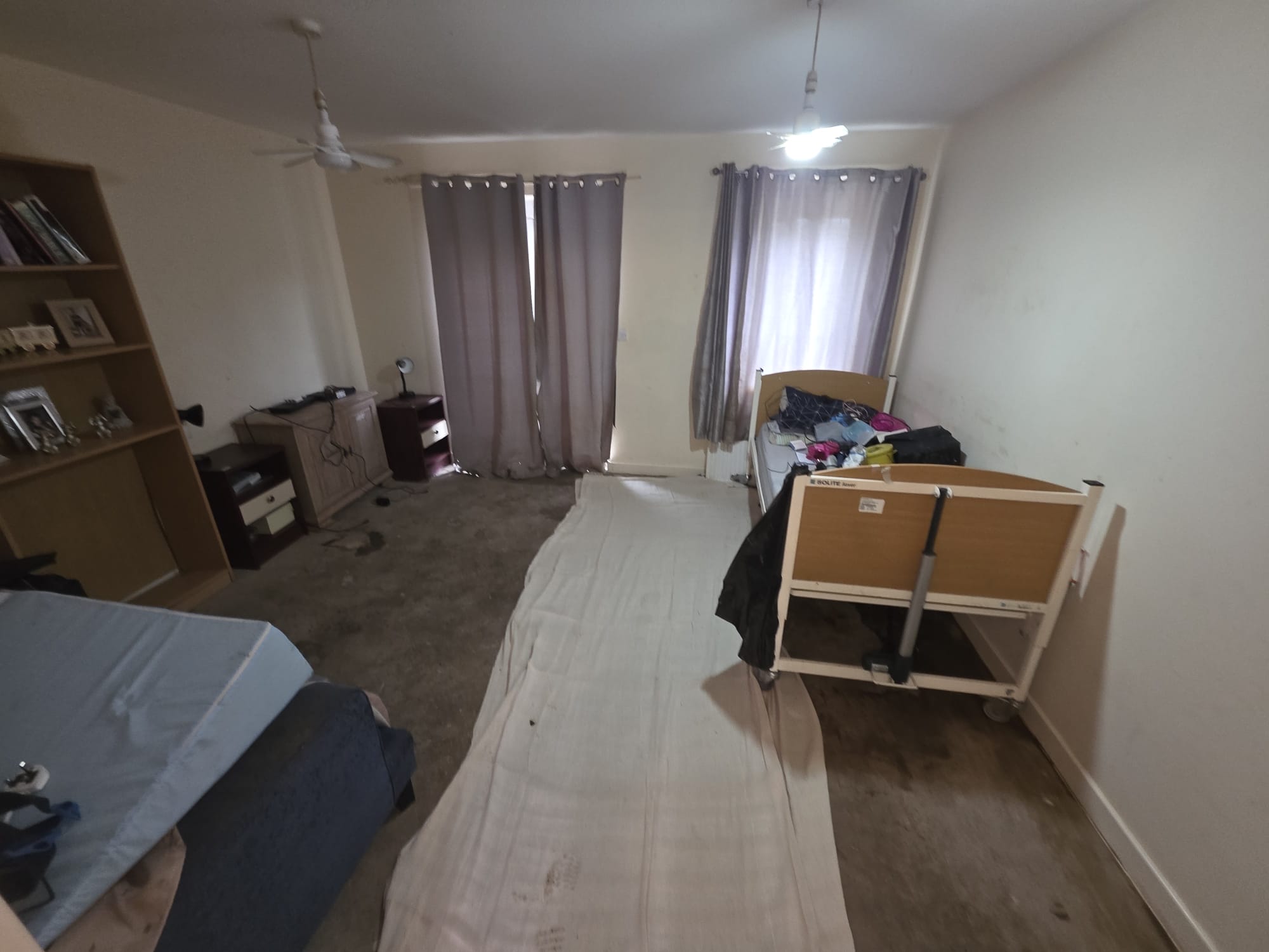 Rubbish removal from a property by BD Property Services