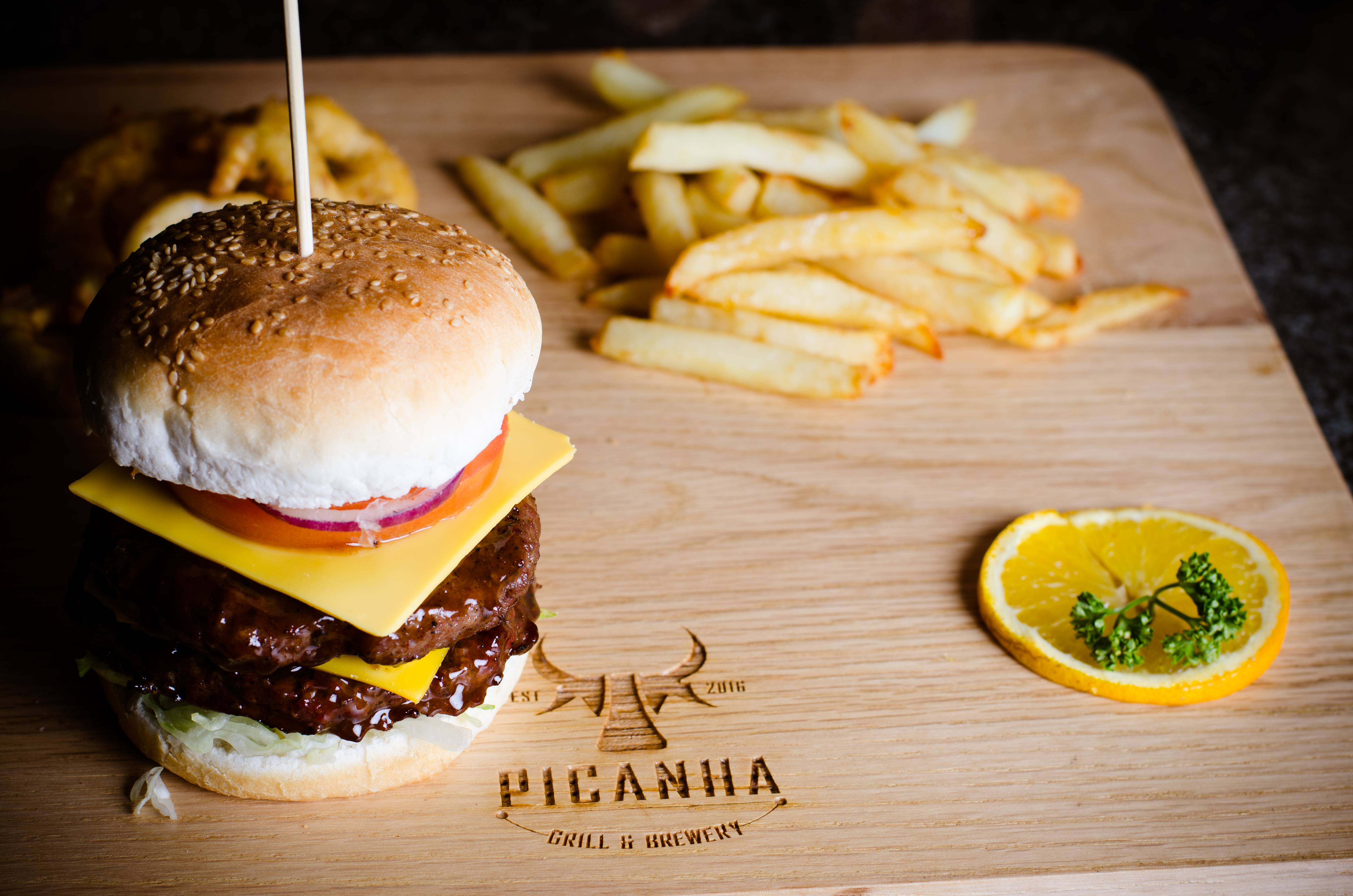 Handcrafted burgers at Picanha Grill Bellairs North Riding