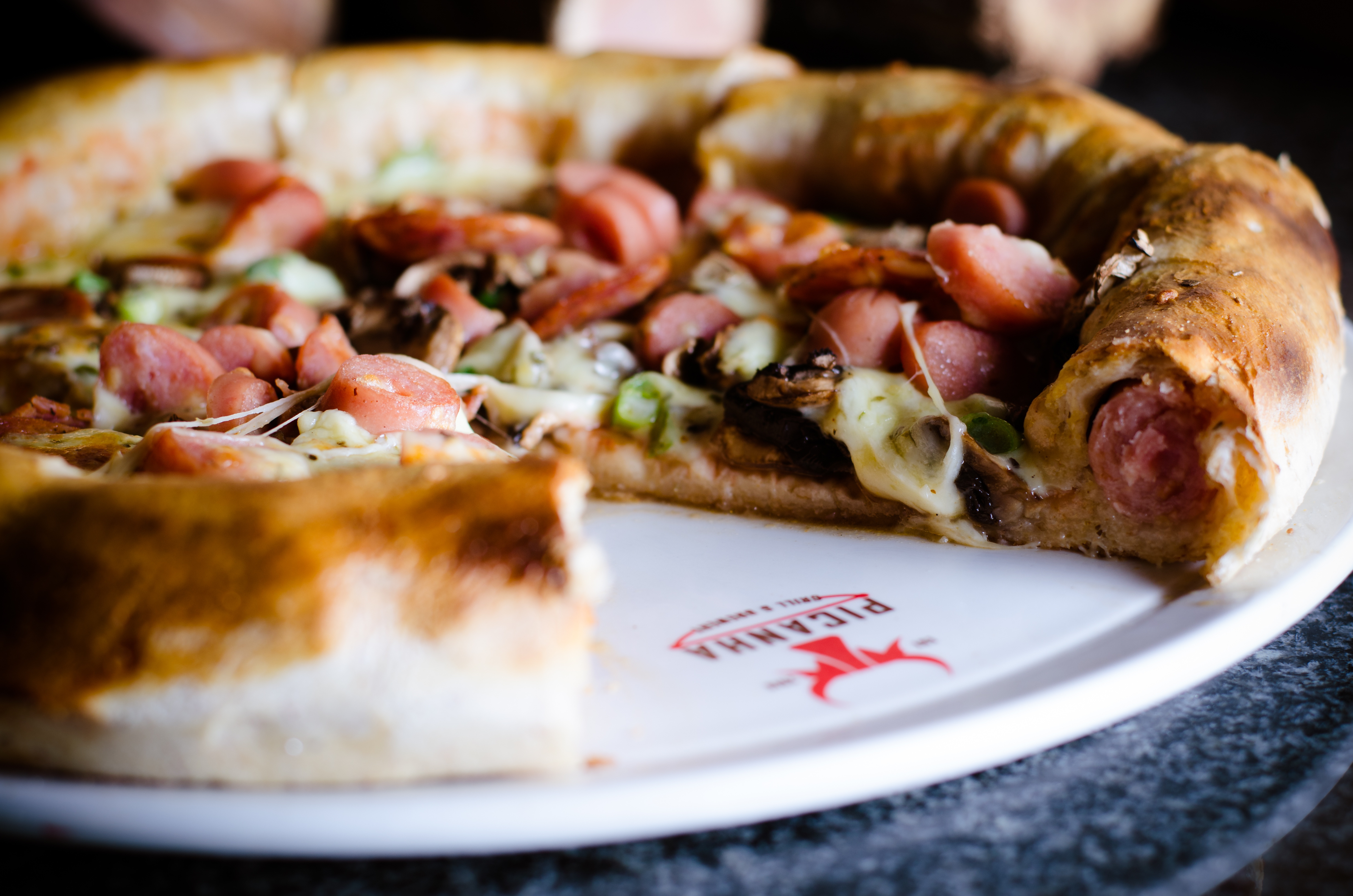 Wood-fired pizza at Picanha Grill Bellairs Randburg