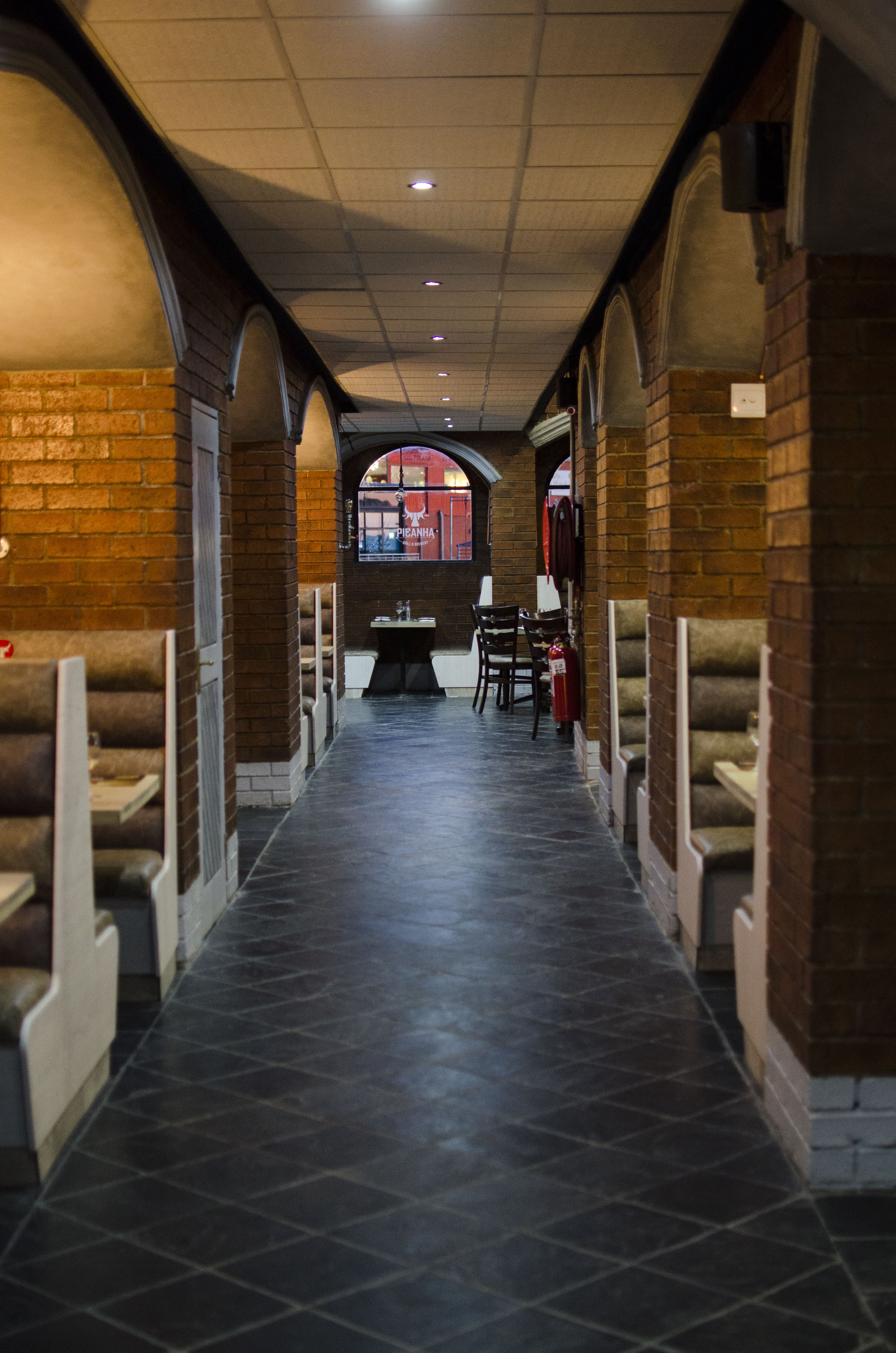 Interior corridor Picanha Grill Brewery Bellairs Northriding