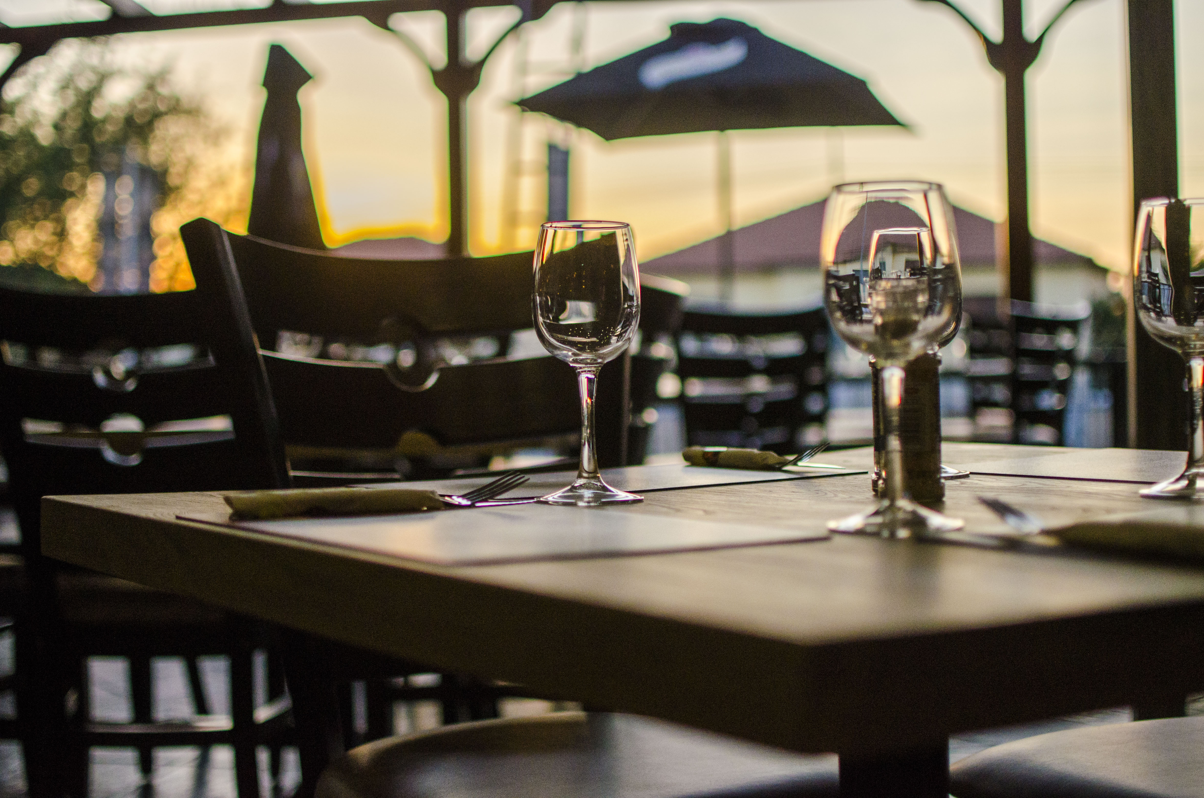 Outdoor seating at Picanha Grill Bellairs North Riding