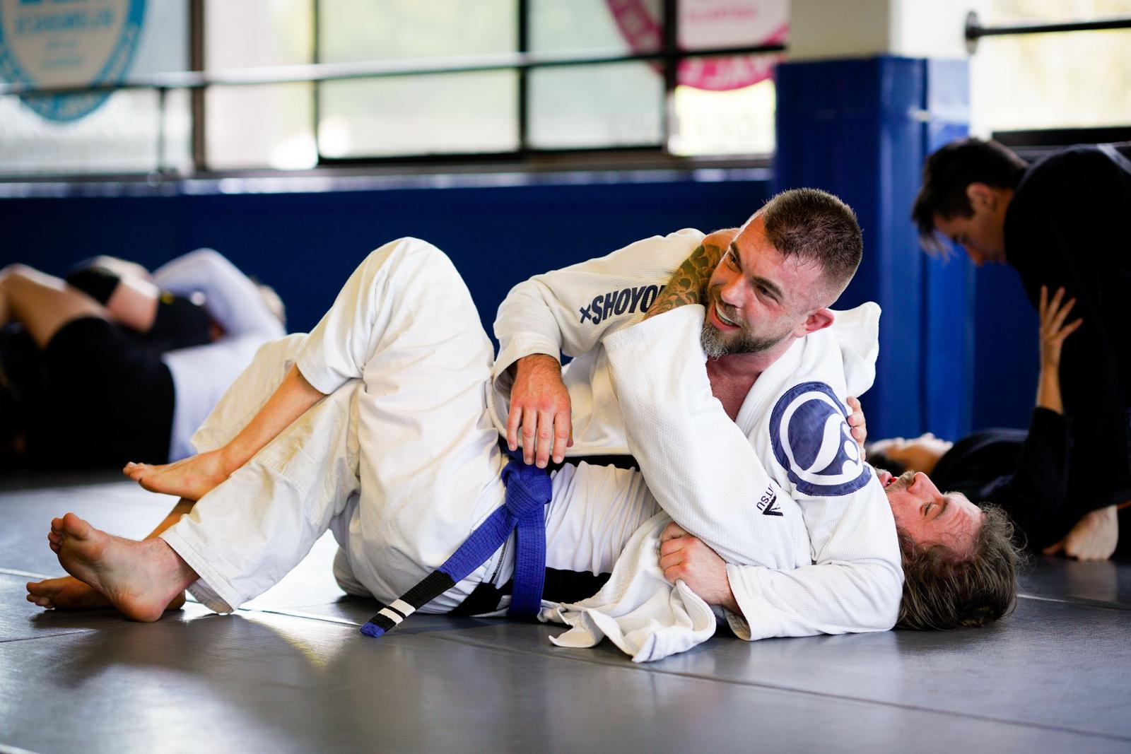 BJJ training session