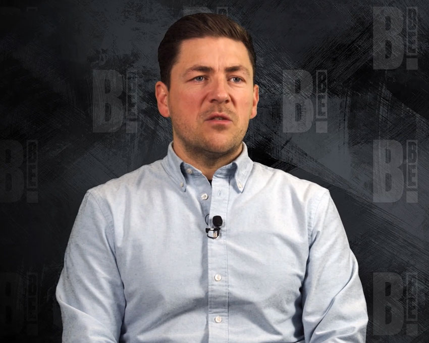 James from Brandit, a Business Scale-Up Day client