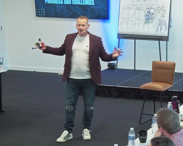 Confident leadership coaching at the Business Scale-Up Day