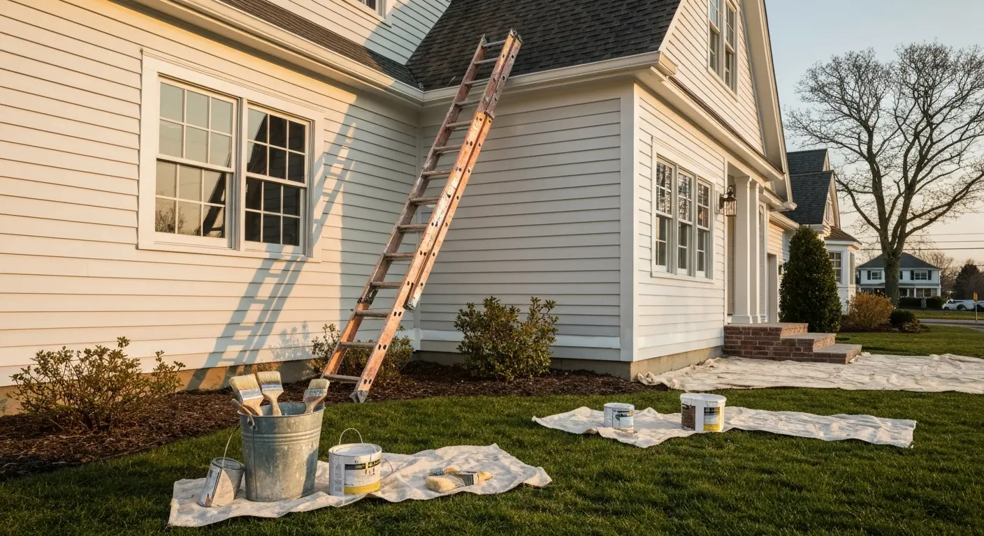 Exterior painting project