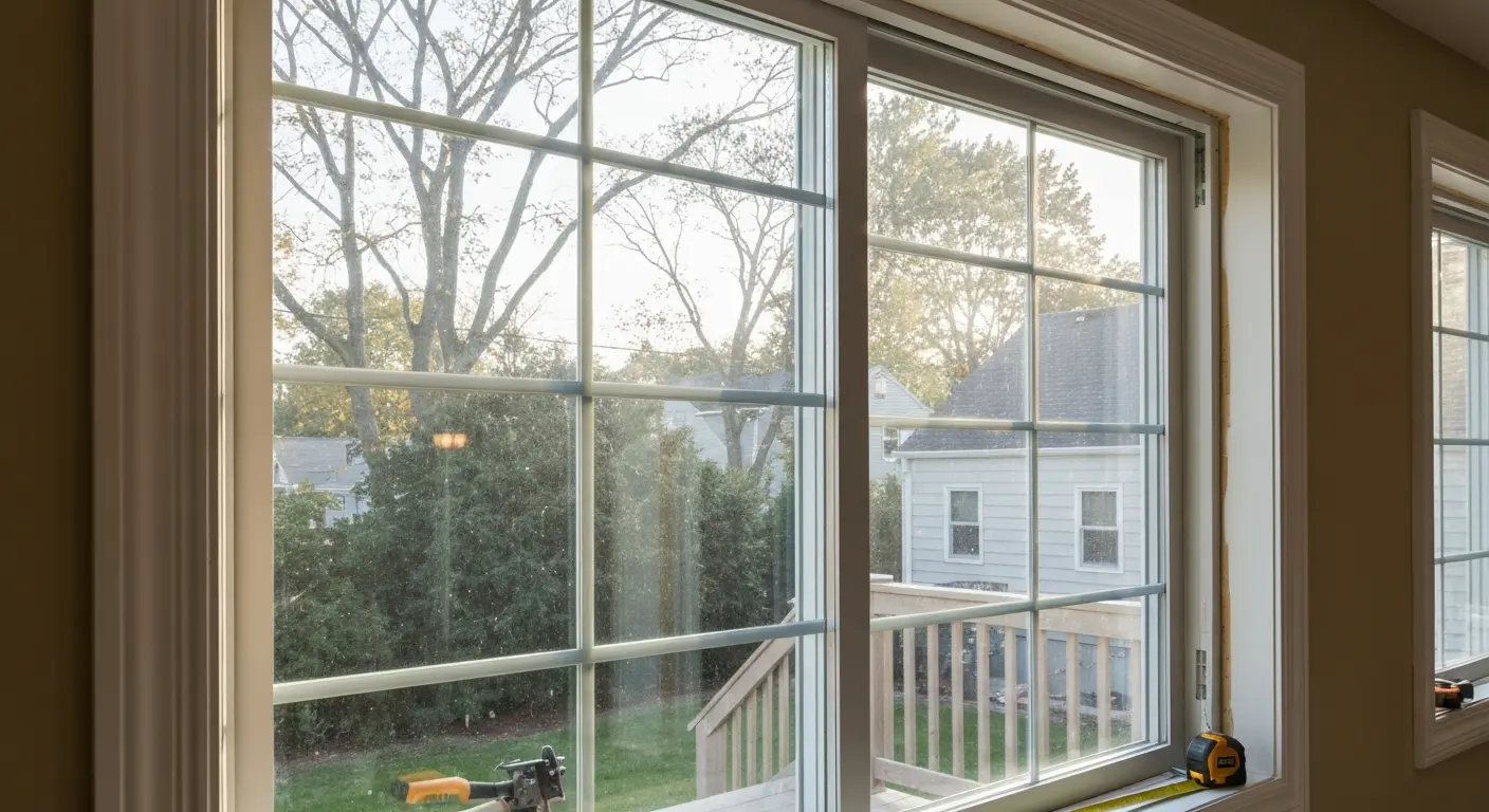 Patio door installation