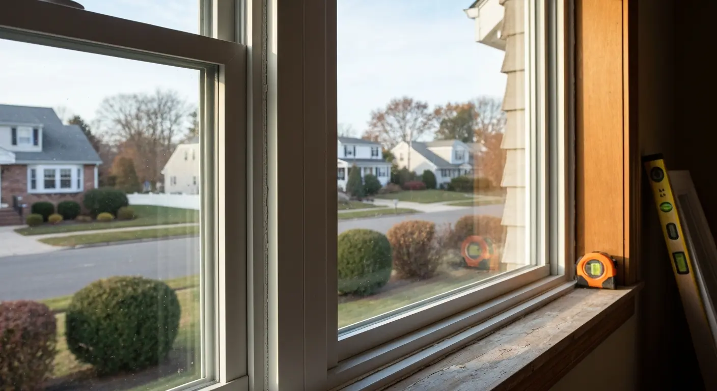 Energy efficient window installation