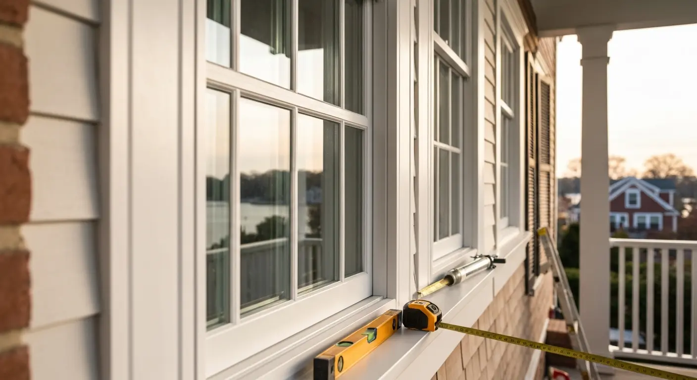 Replacement window installation