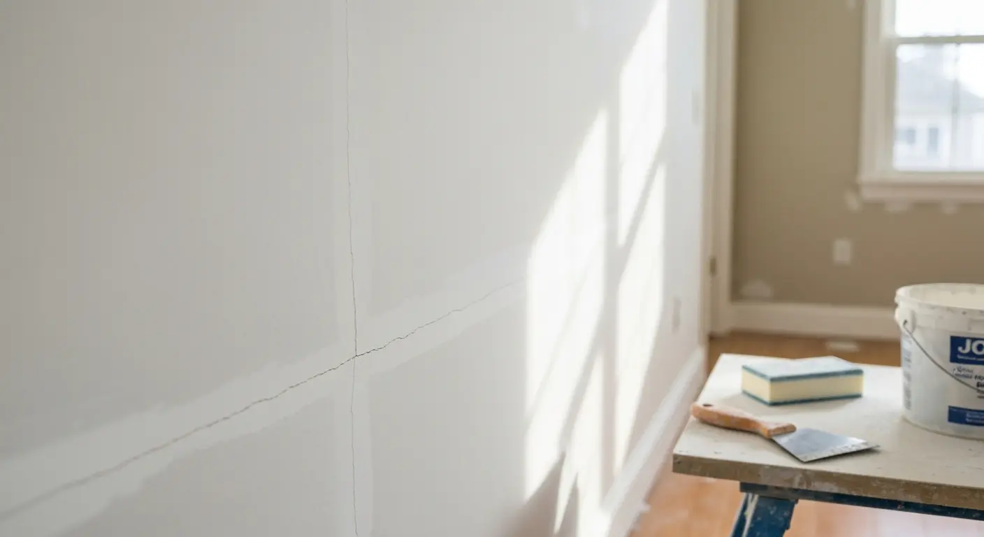 Drywall crack repair