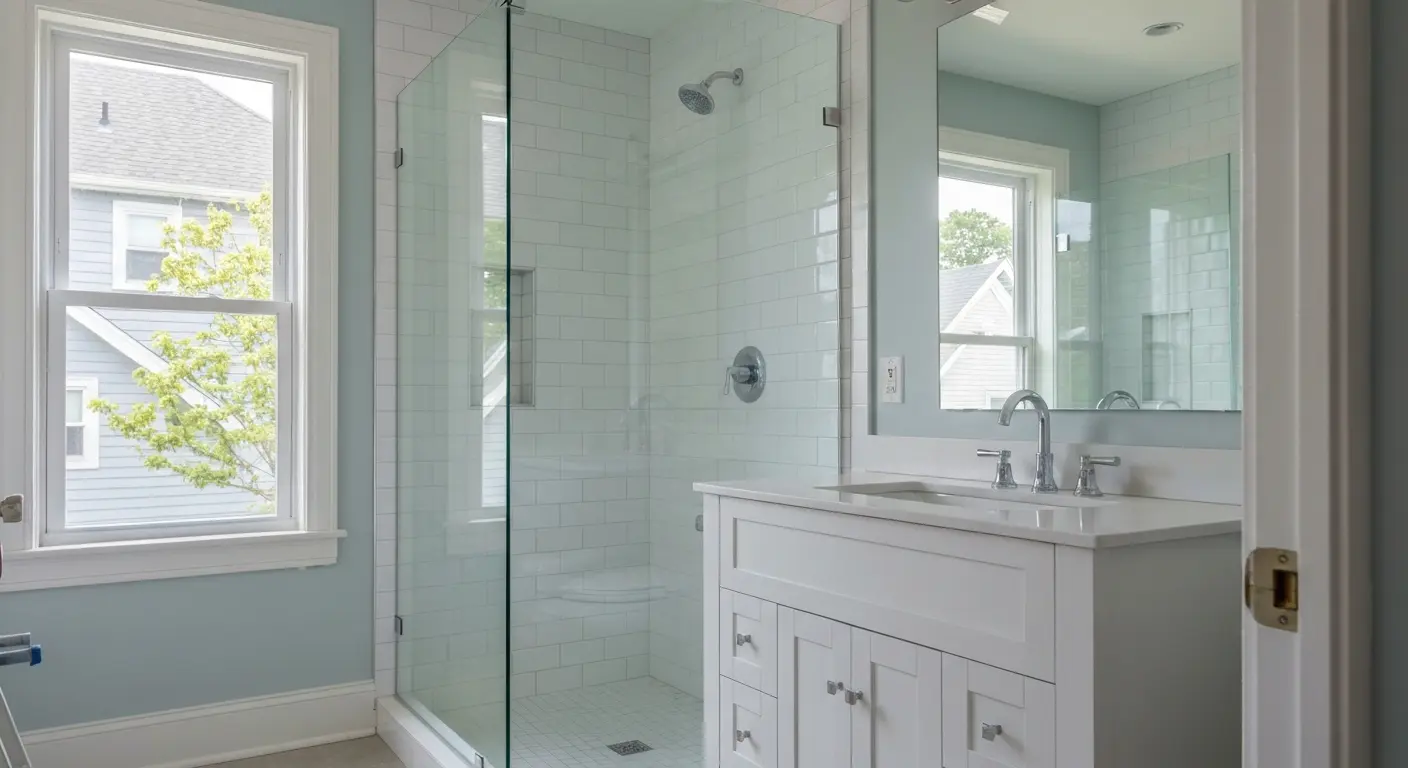 Modern bathroom installation