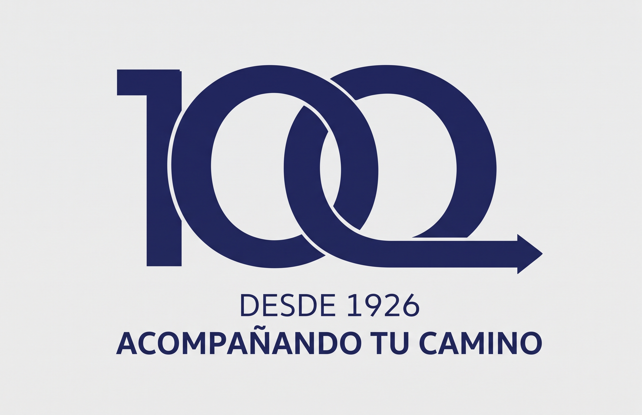 100 años — Desde 1926, acompañando tu camino