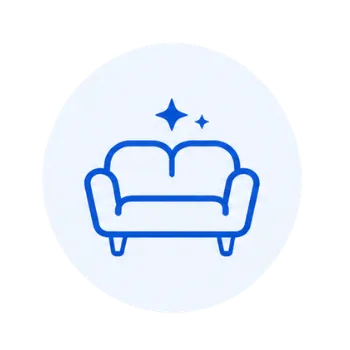living room couch icon