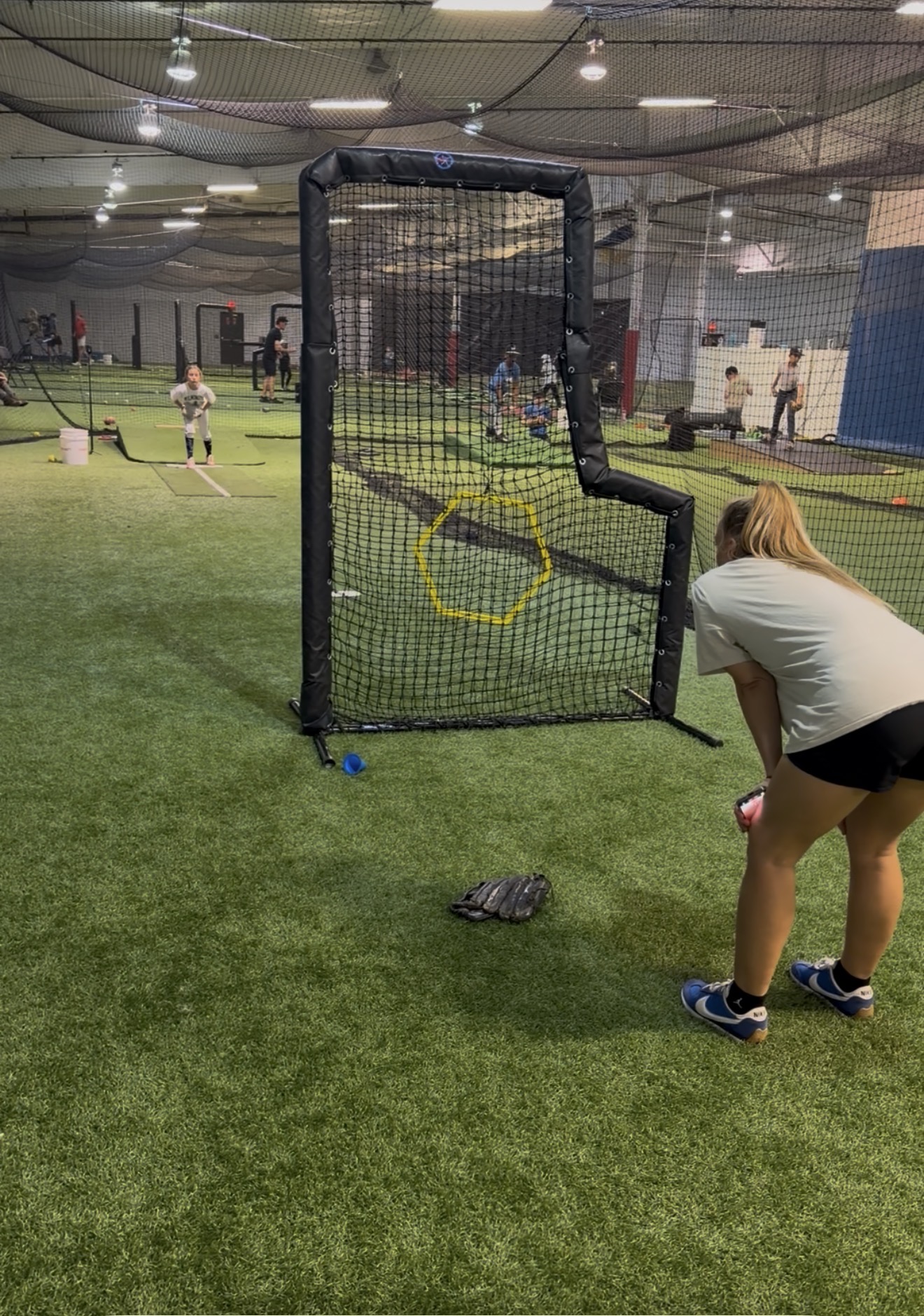 Softball training at ACP Performance