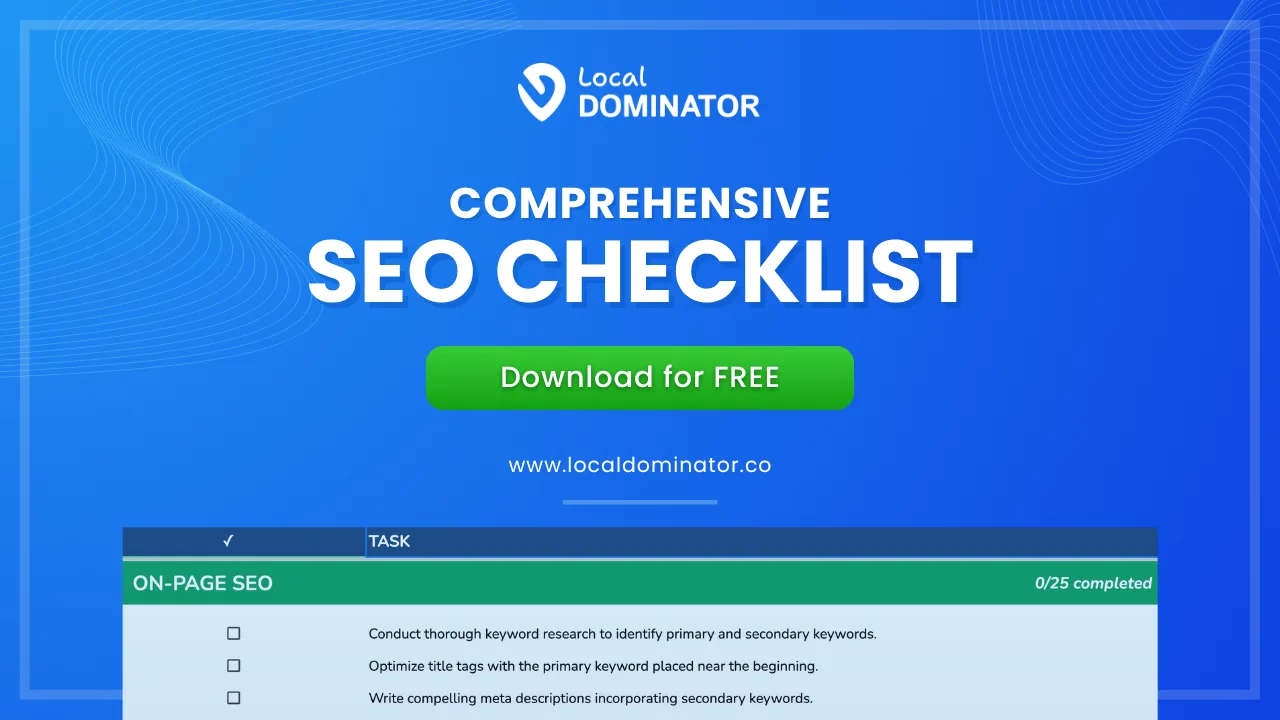 Comprehensive SEO Checklist: 146 Steps to Boost Your Ranking