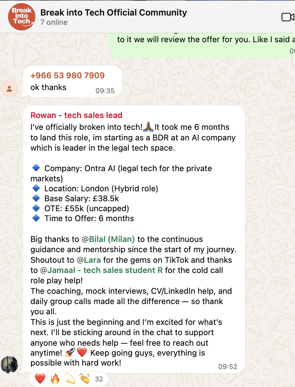 Community message from Rowan announcing their tech sales offer