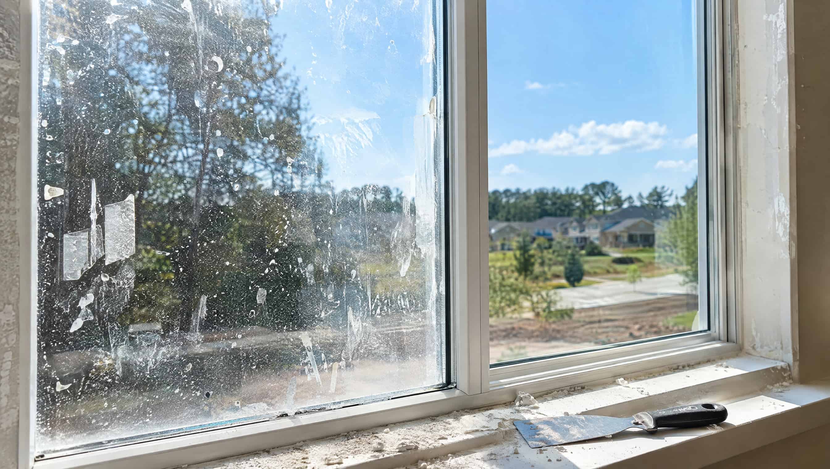 Post-Construction Window Cleaning