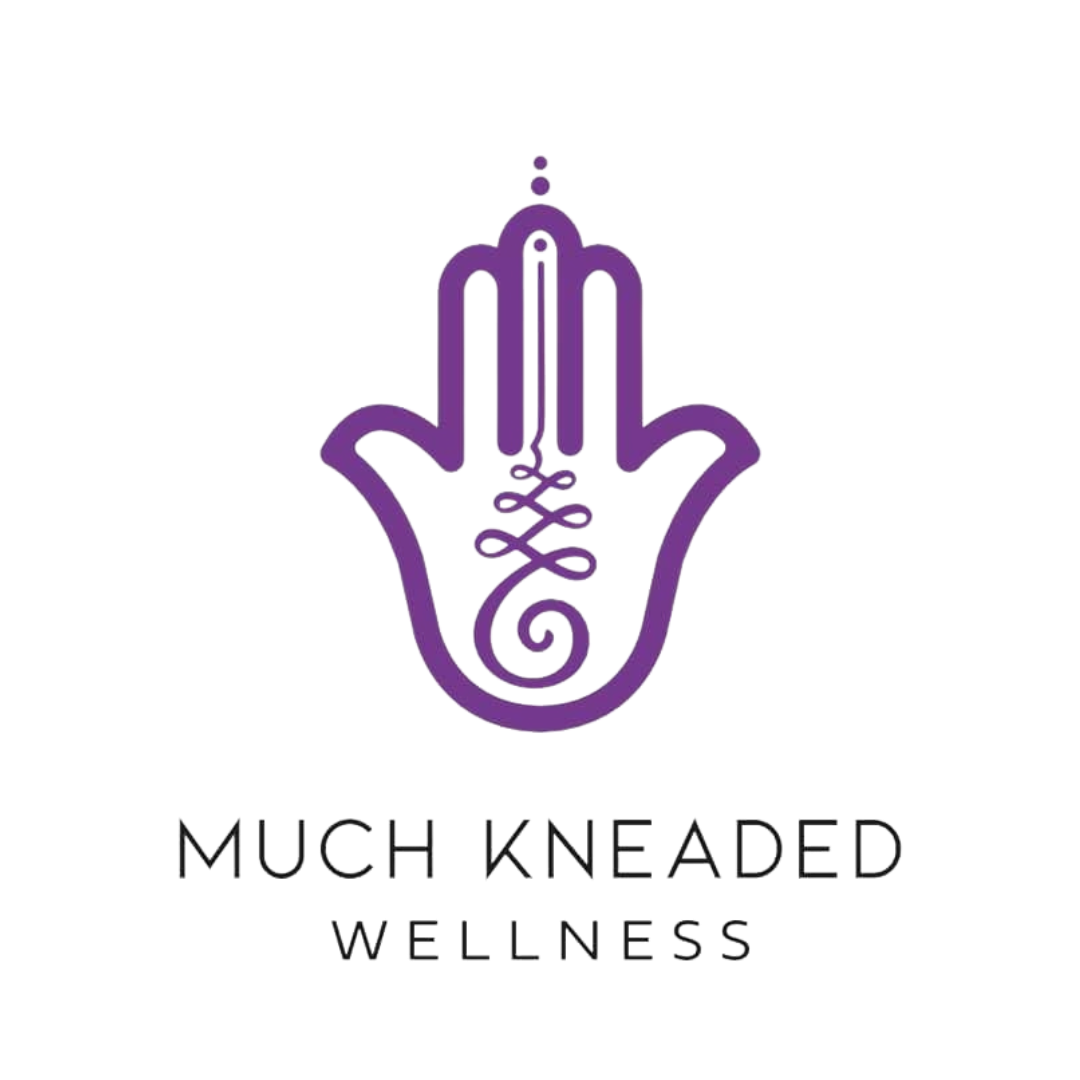 Much Kneaded Wellness, CT Massage, Woodbridge, Massage, Logo