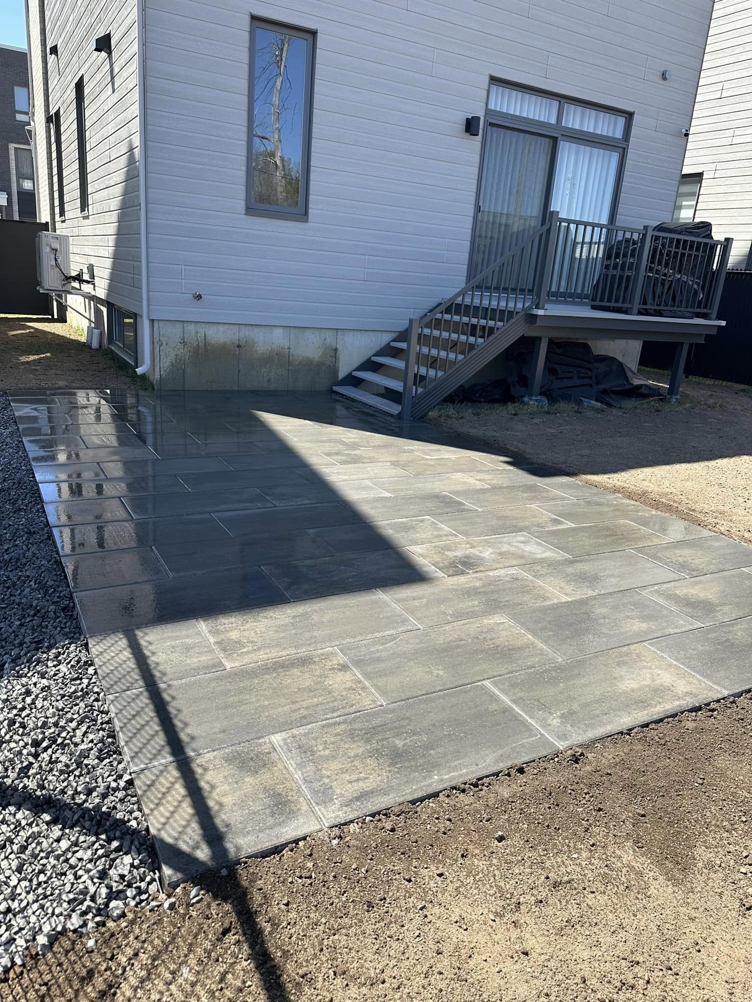 Pavé uni — Aménagement SLD