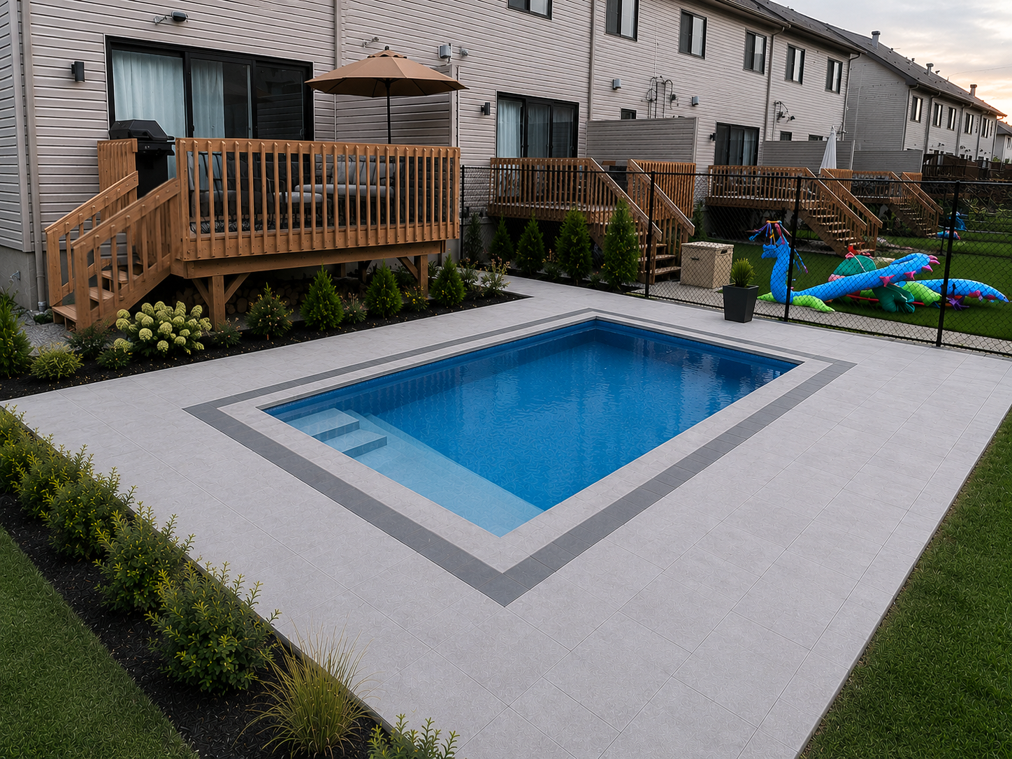 Piscine creusée