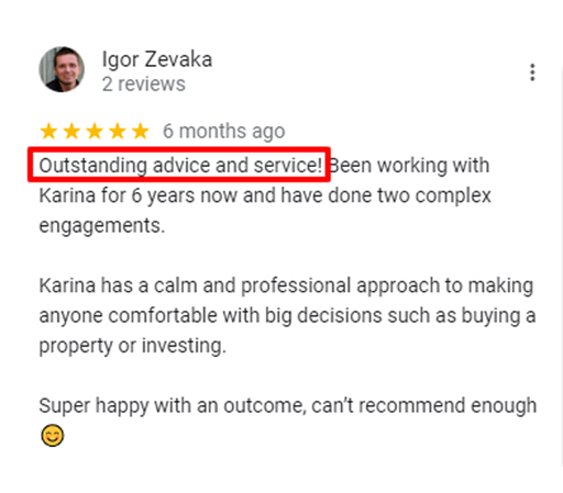 Igor Zevaka Google review
