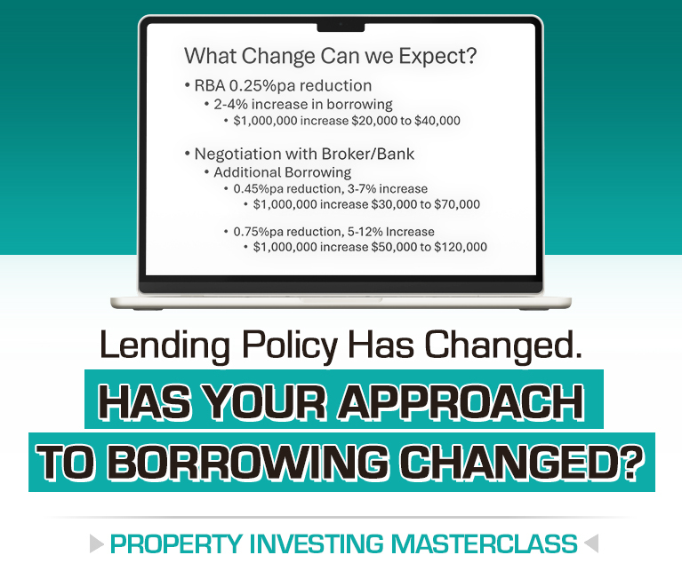 Lending Policy Has Changed