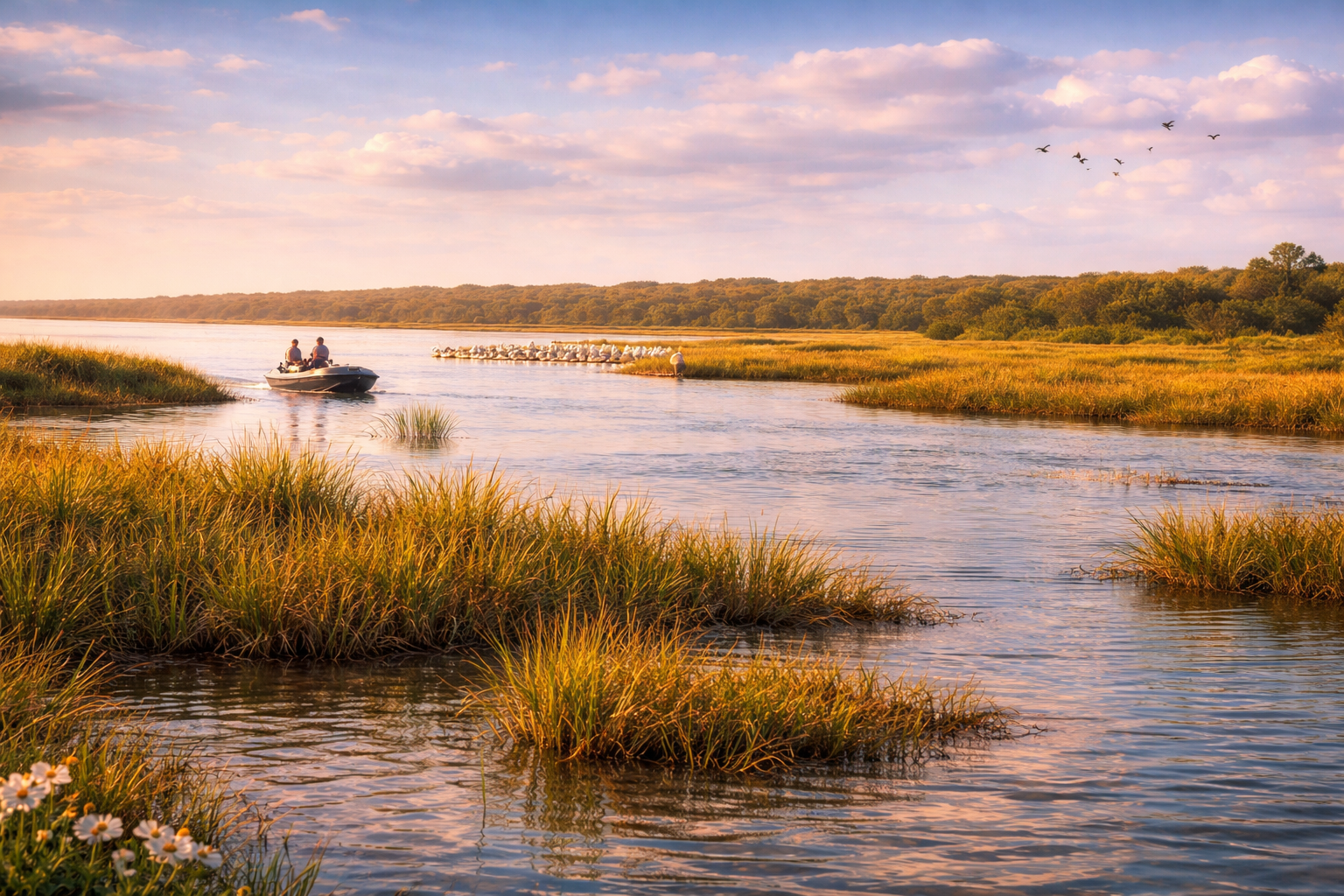 Aransas National Wildlife Refuge Texas coastal nature