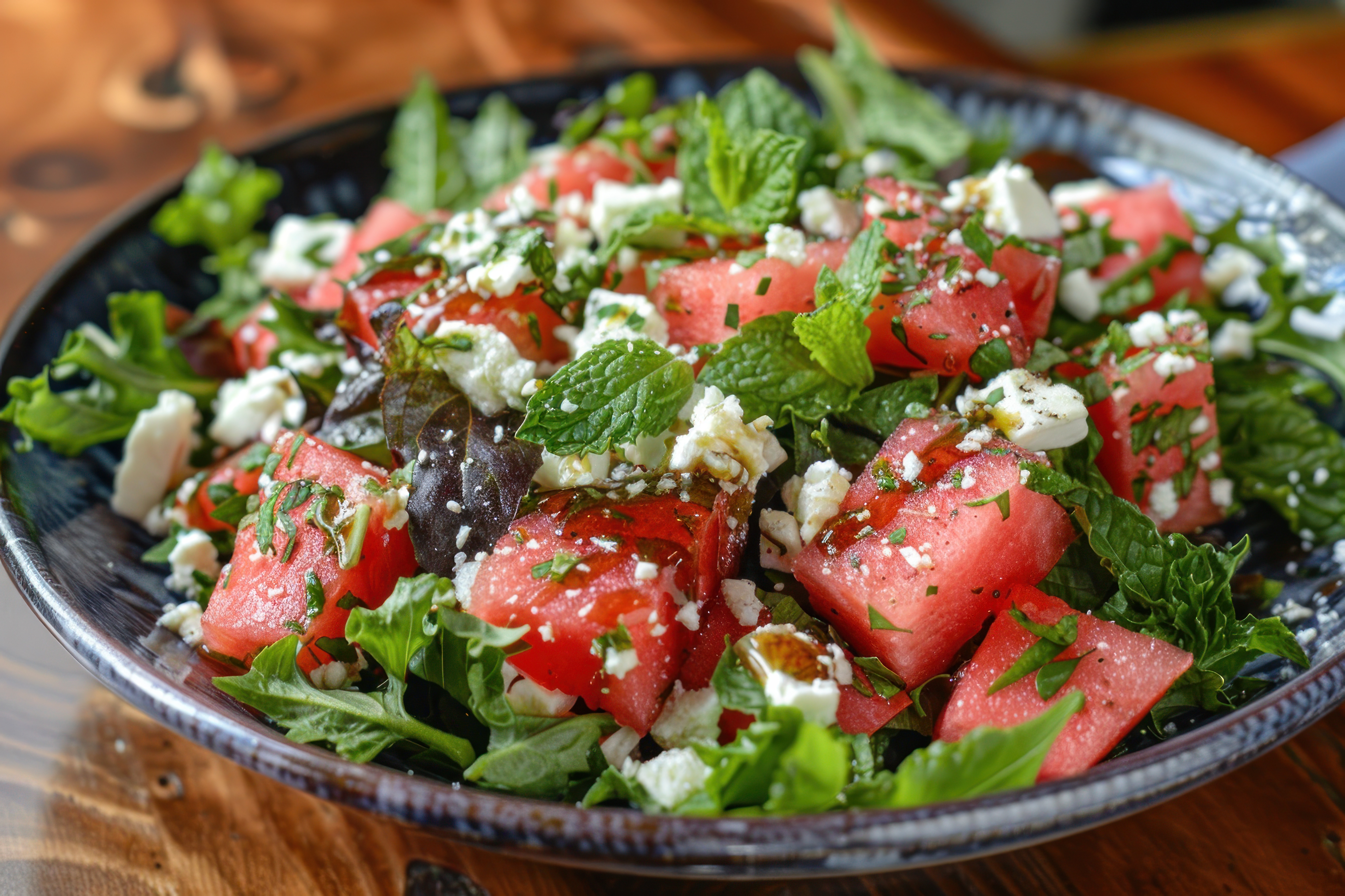 watermelon feta salad