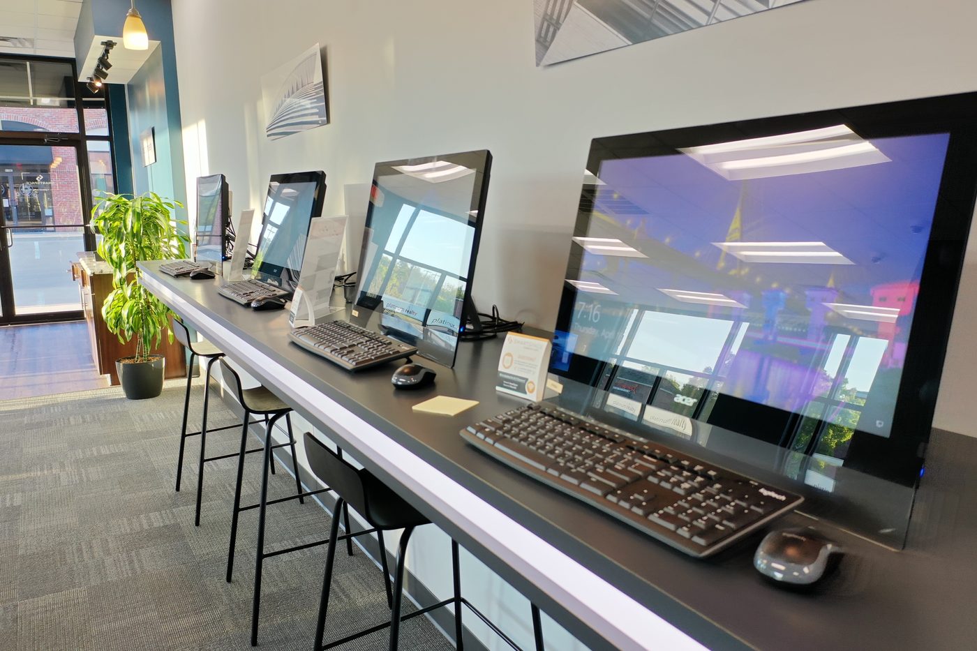 Área de computadoras