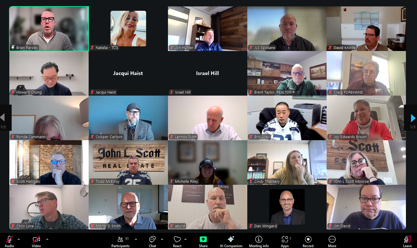 Brian Parsley virtual session
